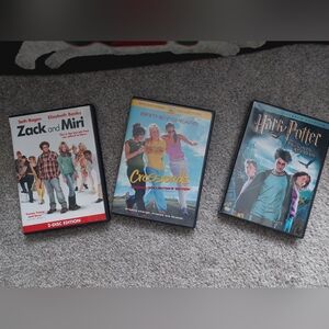 DVD Lot: Zack and Miri, Crossroads, Harry Potter